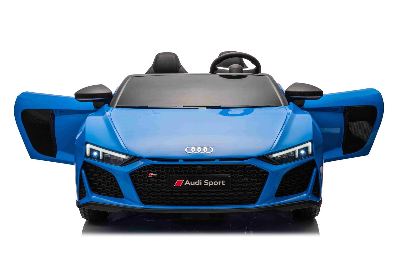 Дитяча акумуляторна машинка Audi Spyder R8 LIFT Синя, фото 1