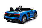 Дитяча акумуляторна машинка Audi Spyder R8 LIFT Синя, фото 2
