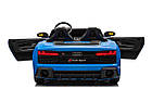 Дитяча акумуляторна машинка Audi Spyder R8 LIFT Синя, фото 6