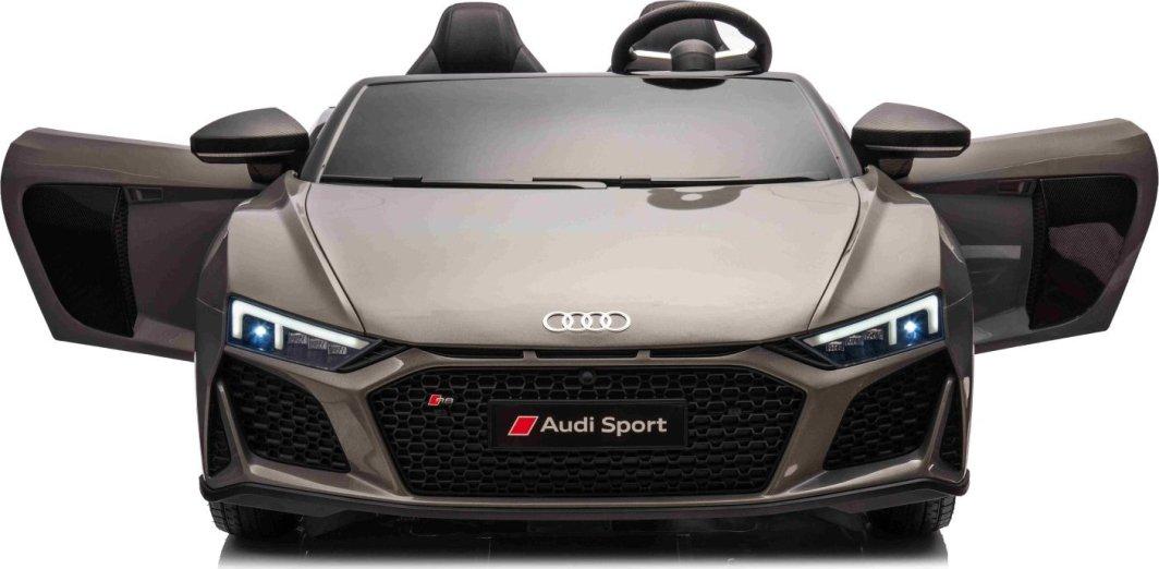 Дитяча акумуляторна машинка Audi Spyder R8 LIFT Сіра, фото 1