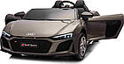 Дитяча акумуляторна машинка Audi Spyder R8 LIFT Сіра, фото 2