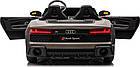 Дитяча акумуляторна машинка Audi Spyder R8 LIFT Сіра, фото 4
