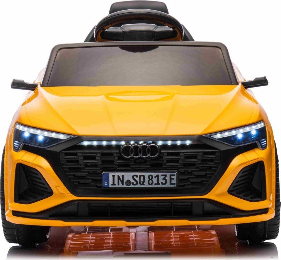 Дитяча акумуляторна машинка Audi SQ8 Жовта, фото 1