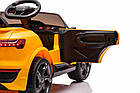 Дитяча акумуляторна машинка Audi SQ8 Жовта, фото 10
