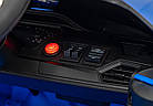 Дитяча акумуляторна машинка BMW M4 Синя, фото 10