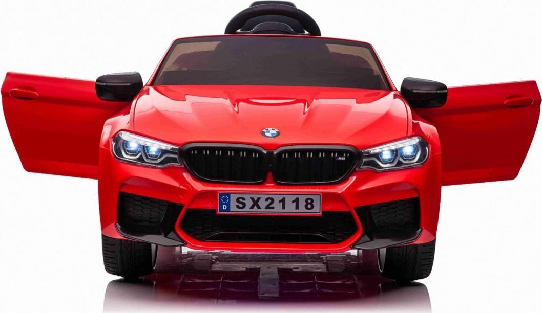 Дитяча акумуляторна машинка BMW M5 DRIFT Червона, фото 1
