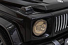 Дитяча акумуляторна машинка Mercedes AMG G63. Чорна, фото 8