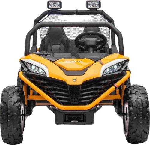 Дитяча акумуляторна машинка Баггі FASTER  Р Жовта, фото 1