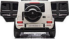 Дитяча акумуляторна машинка Mercedes Benz G63 AMG XXL Біла, фото 10
