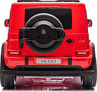 Дитяча акумуляторна машинка Mercedes Benz G63 AMG XXL MP4 Червона, фото 4