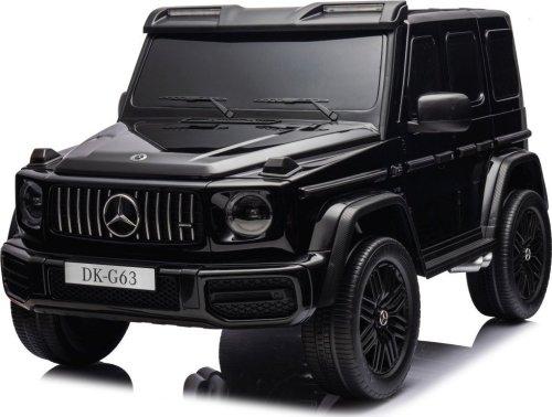 Дитяча акумуляторна машинка Mercedes Benz G63 AMG XXL MP4 Чорна, фото 1