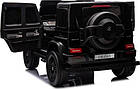 Дитяча акумуляторна машинка Mercedes Benz G63 AMG XXL MP4 Чорна, фото 8