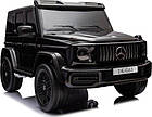 Дитяча акумуляторна машинка Mercedes Benz G63 AMG XXL MP4 Чорна, фото 10