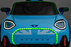 Дитяча акумуляторна машинка Mini Concept Aceman Блакитна, фото 6