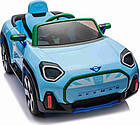 Дитяча акумуляторна машинка Mini Concept Aceman Блакитна, фото 9