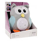 Дитяча м'яка іграшка сова зі звуковою та світловою функцією ZIT.FM666-44, фото 3