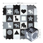 Килимок-пазл NILS FUN MD03 140х140х1 см, 36 деталей, сірий, фото 5