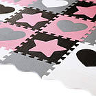 Килимок-пазл NILS FUN MD03 140х140х1 см, 36 деталей, рожевий, фото 10