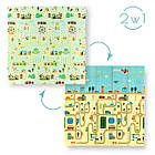 Дитячий розкладний килимок CITY 195x180CM NILS FUN MD04, фото 4