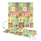 Дитячий розкладний килимок ZOO 195x180CM NILS FUN MD04, фото 5