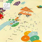 Дитячий розкладний килимок ZOO 195x180CM NILS FUN MD04, фото 9