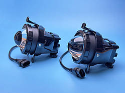 Протитуманні світлодіодні фари HP-GZD-361-03 70W з лінзою 3.5" для ВАЗ 2170-2172, Chevrolet Niva, Priora, ГАЗель (комплект, 2 шт)