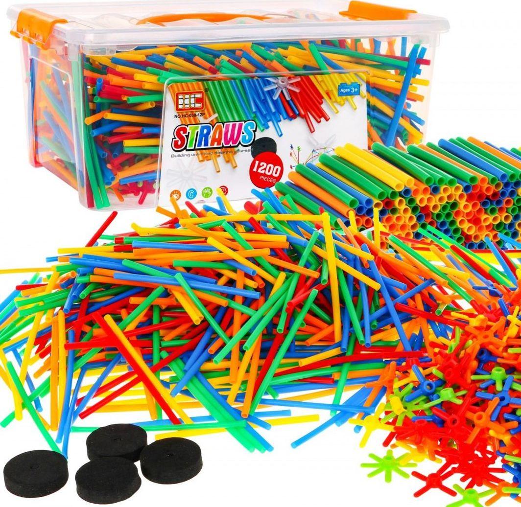 Конструктор з трубочок 4D HC ZKL.HC-30-12B, 1200 ел., фото 1