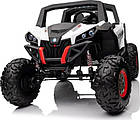 Дитяча акумуляторна машинка Баггі UTV-MX 2000N Біла, фото 10