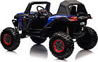 Дитяча акумуляторна машинка Баггі UTV-MX 2000N Синя, фото 3