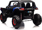 Дитяча акумуляторна машинка Баггі UTV-MX 2000N Синя, фото 4