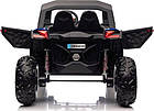 Дитяча акумуляторна машинка Баггі UTV-MX 2000N Синя, фото 5