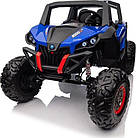 Дитяча акумуляторна машинка Баггі UTV-MX 2000N Синя, фото 9