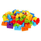 Дитячий конструктор Тварини з зоопарку + наклейки 68 ел., фото 5