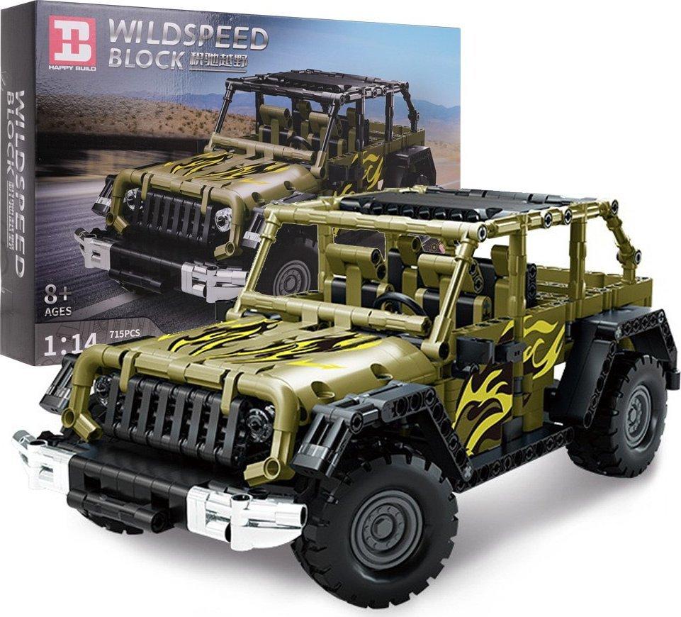 Дитячий конструктор машинка WILDSPEED 715 ел. ZKL.YC-23039, фото 1