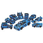 Дитячий конструктор Транспортні засоби 638 ел. Синій, фото 3