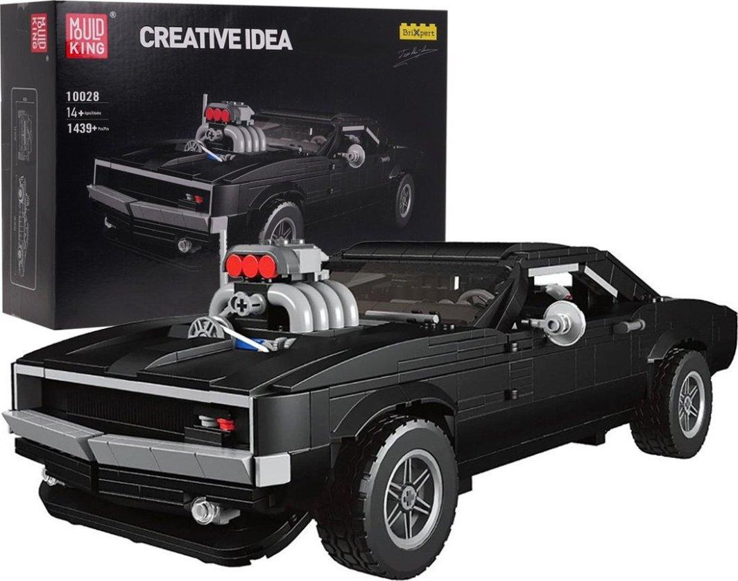 Дитячий конструктор Спортивне авто 1439 ел. Чорний ZKL.10028, фото 1