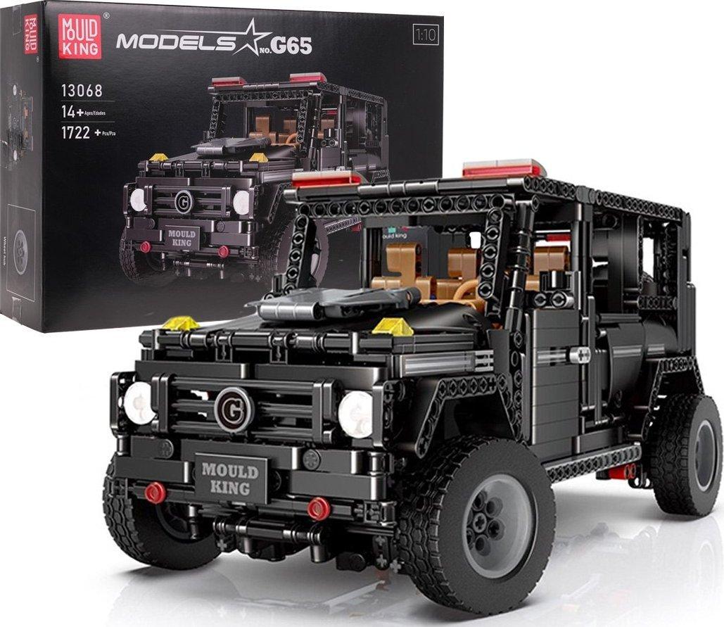 Дитячий конструктор Terrain Car 1722 ел. Чорний, фото 1