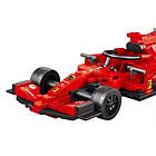 Дитячий конструктор машинка F1 Червона 266 ел., фото 4