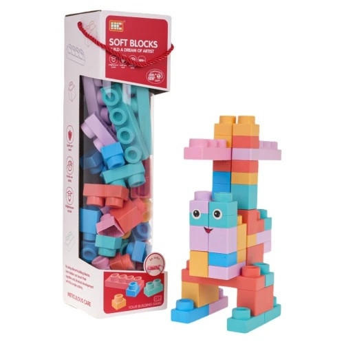 Дитячий м'який конструктор 44 ел. ZKL.HC-029C-17, фото 1