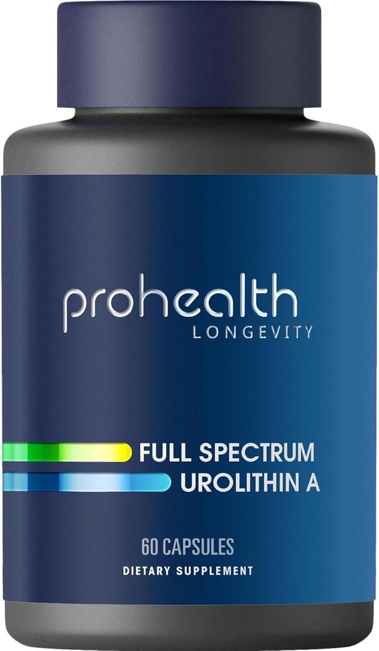 ProHealth Longevity, Full Spectrum Уролитин A (Urolithin A), 60 капсул, фото 1