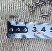 Саморізи маленькі для кріплення. "колір срібло" 3х10мм. Комплект (10шт), фото 4