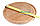 Сковорода чавунна порційна 160х30мм на дерев'яній підставці 20 см (бук) Еколіт 1630БРП-1, фото 9