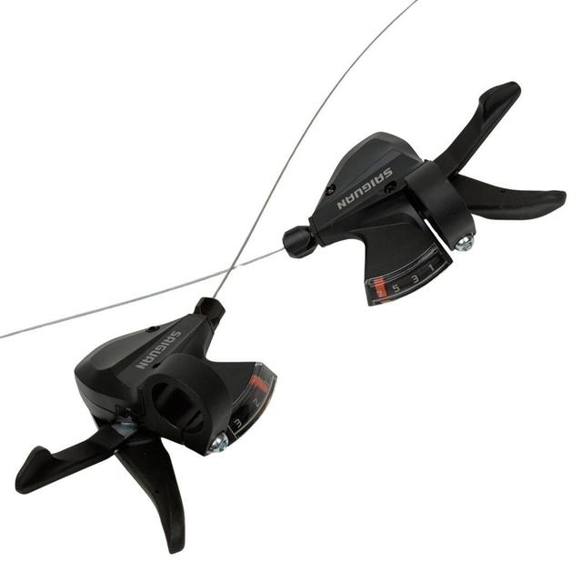 Шифтери манетки 3 і 7 швидкостей на велосипед