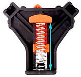 Кутова струбцина 90° затискач для виробинцтва меблів чи виробів з дерева, фото 4