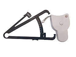 Вимірювальна стрічка для тіла з фіксатором 150 см + Кліпс для жиру