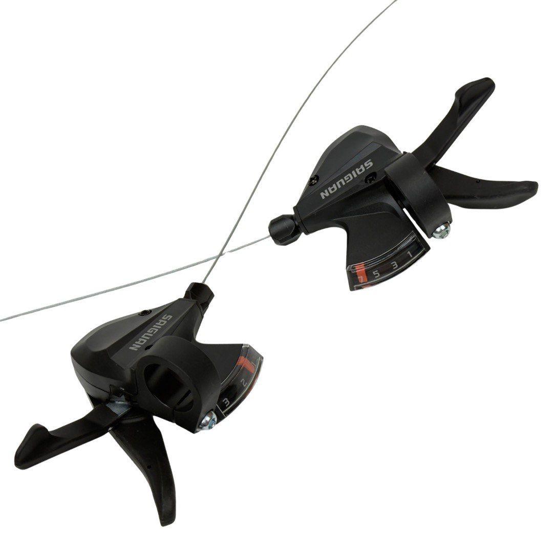 Шифтери (манетки) Saiguan KD-370 3 і 7 швидкостей на велосипед тригерні