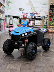 Дитячий електричний квадроцикл із мотором 40W Bambi M 4131E-4 для дітей 2-6 років синій