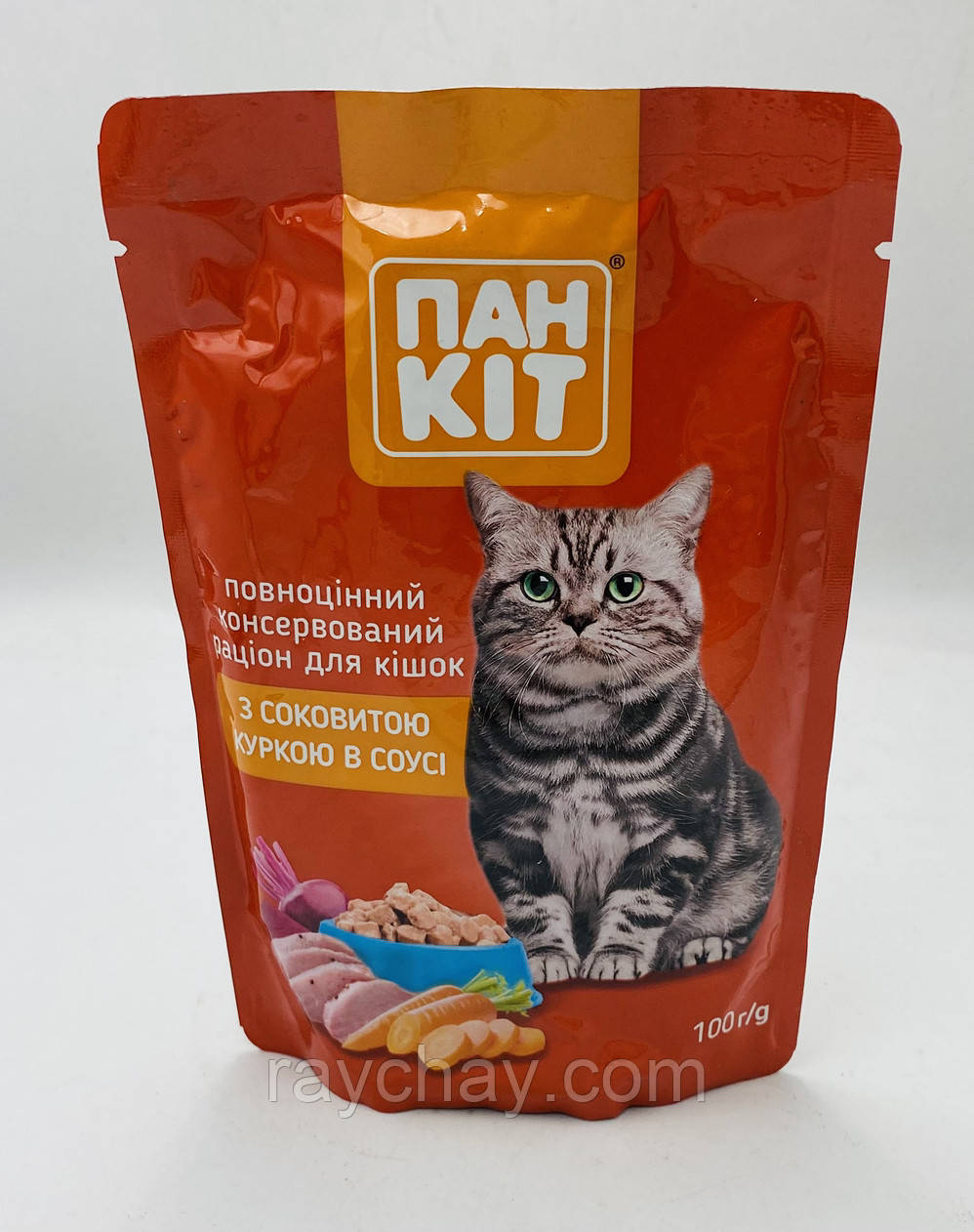 Пан кіт з соковитою куркою в соусі 100 грам ., фото 1