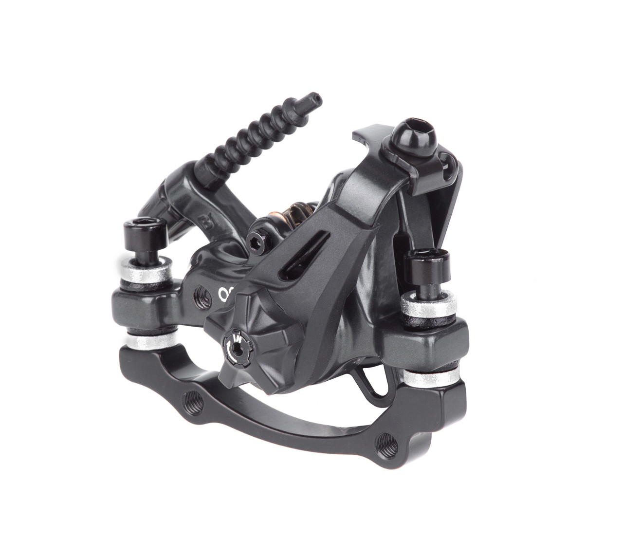 Гальмо дисковий механічне ONRIDE Stop-5, дві активні колодки, адаптер задн. 160 мм, фото 1