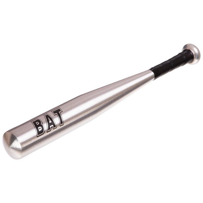 Біта бейсбольна алюмінієва BAT SP-Sport Срібло (розмір 50 см) C-1860-01, фото 1